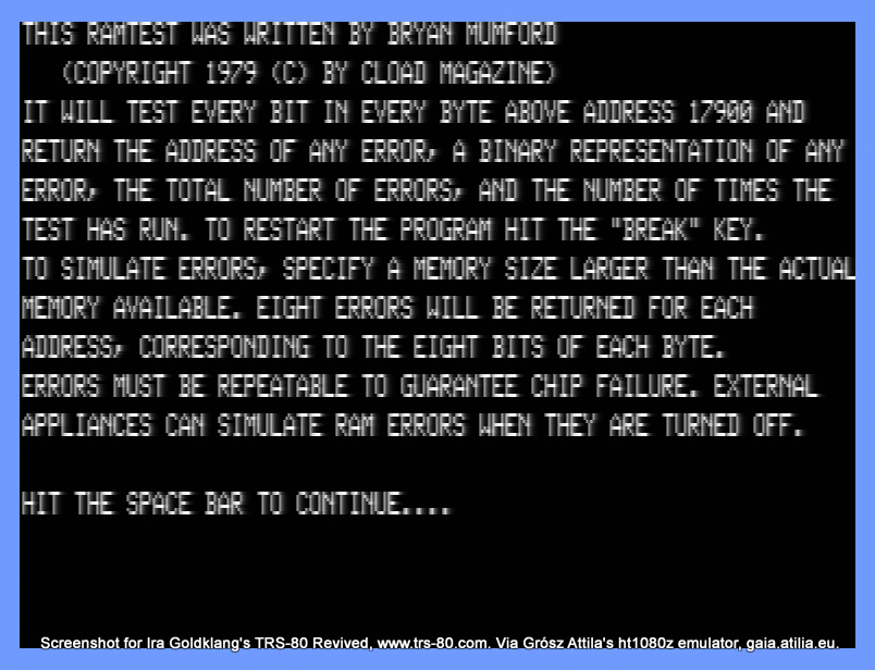 Screen shot